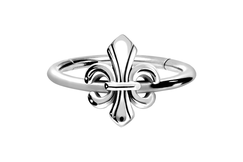 Chirurgenstahl Segmentring Clicker Piercing LILIE